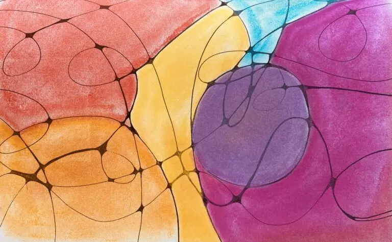Doodle s'inspirant du dessin neurographique