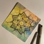 Guidance créative zentangle RATOON pattern