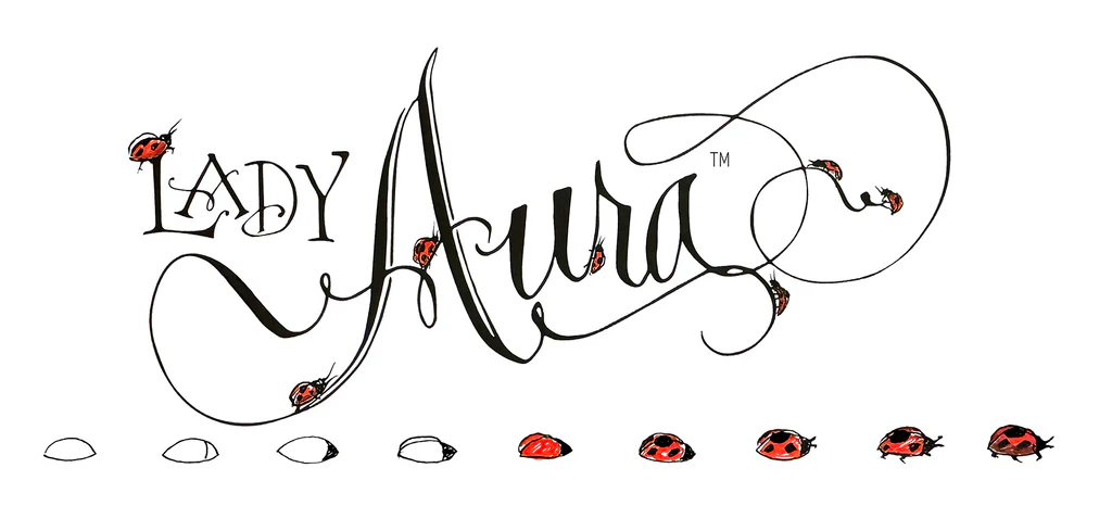 Illustration de Lady Aura, muse ailée du Zentangle.