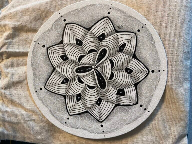 Zentangle® : comprendre la méthode et oser se lancer, une ligne après l’autre