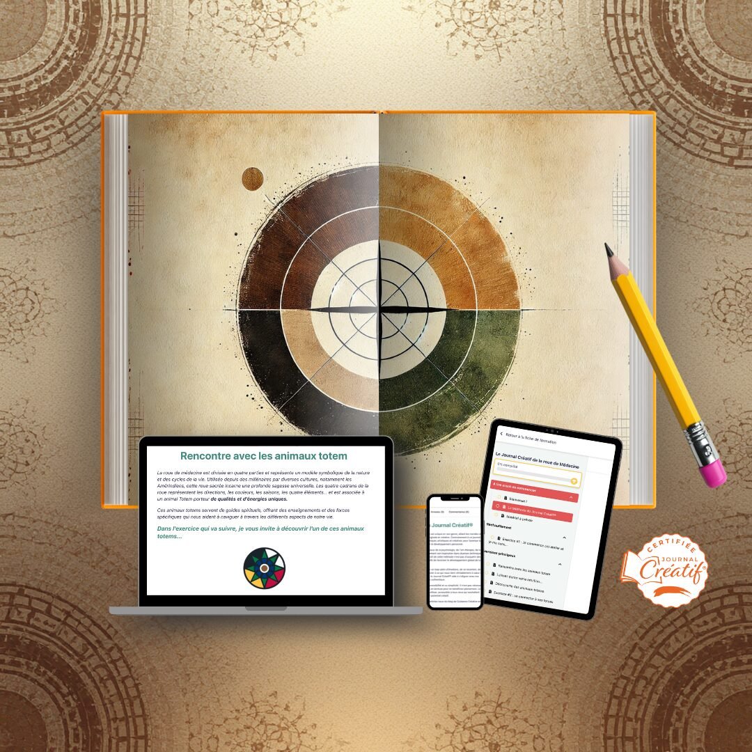 Le Journal Créatif de la Roue de Médecine