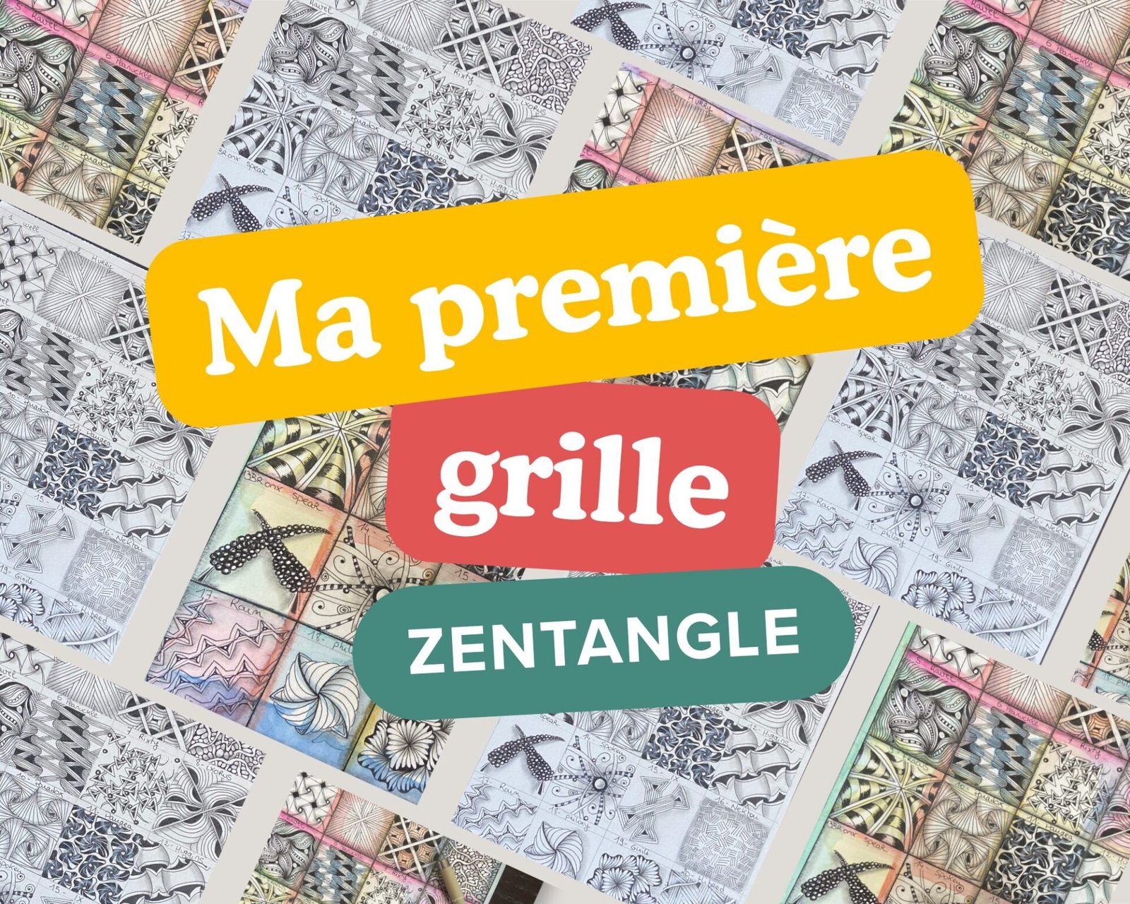 Ma première grille Zentangle®